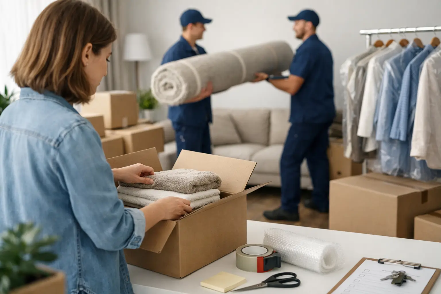 How to Prepare for Movers Without the Chaos