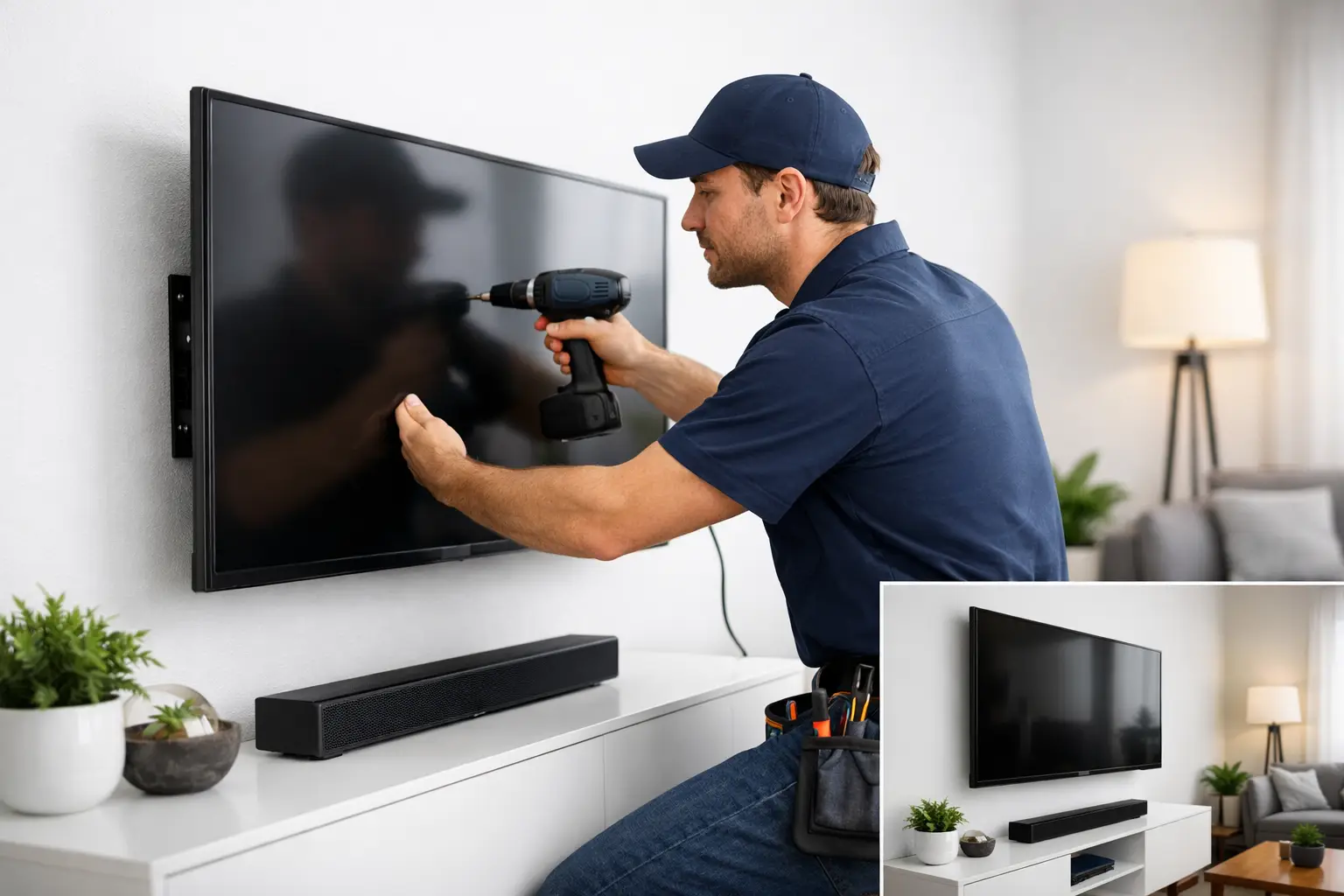TV Mounting Service for a Safer, Cleaner Setup