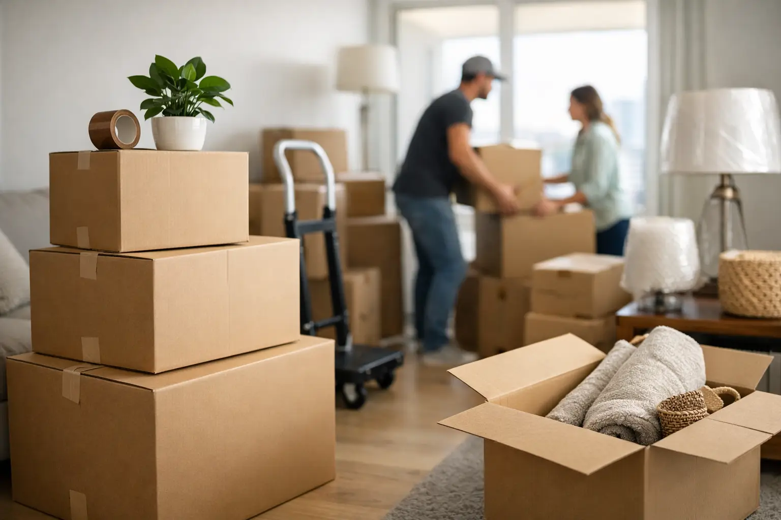 Best Boxes for Apartment Move Jobs