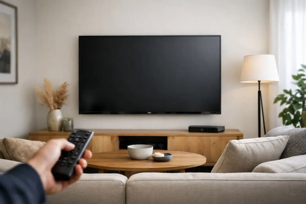 Best TV Height for Living Room Walls