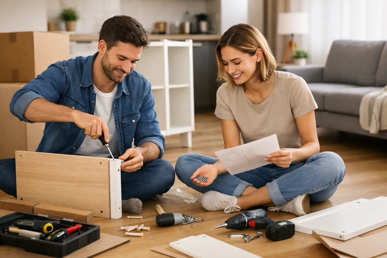 First Apartment Furniture Assembly Guide