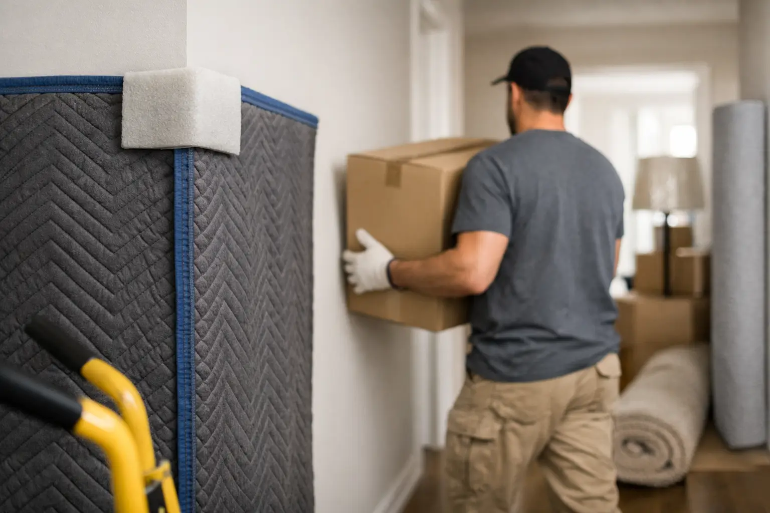 How to Protect Walls During a Move
