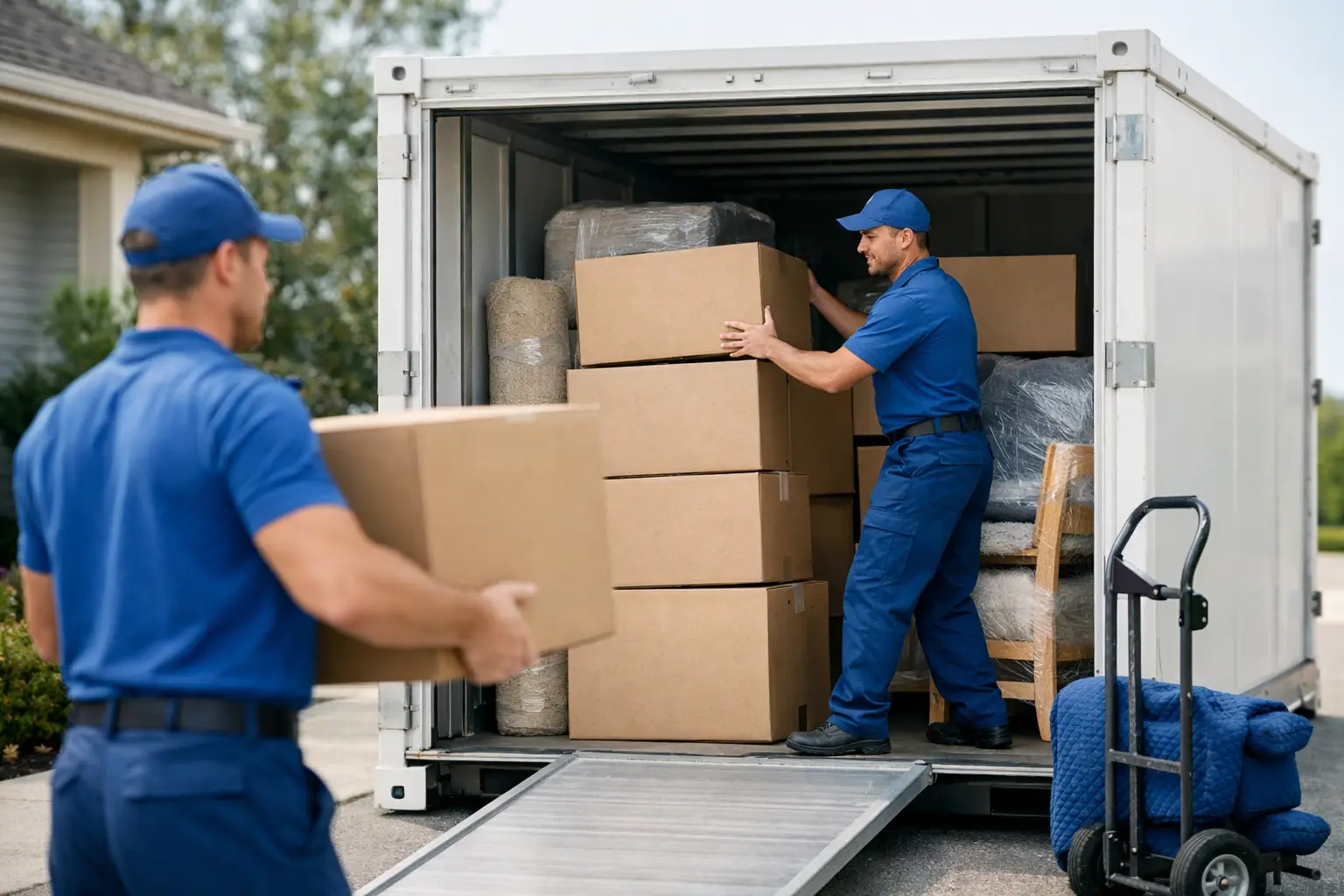 Can Movers Load Portable Containers?