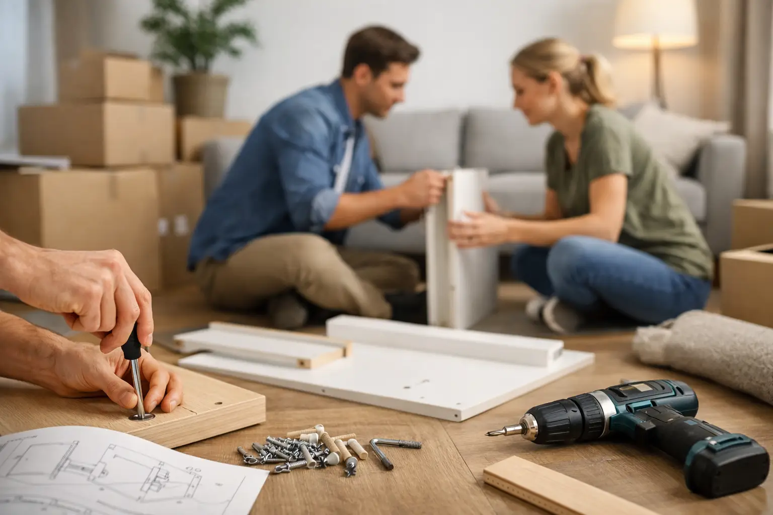 Furniture Assembly Timing for a Smooth Move-In