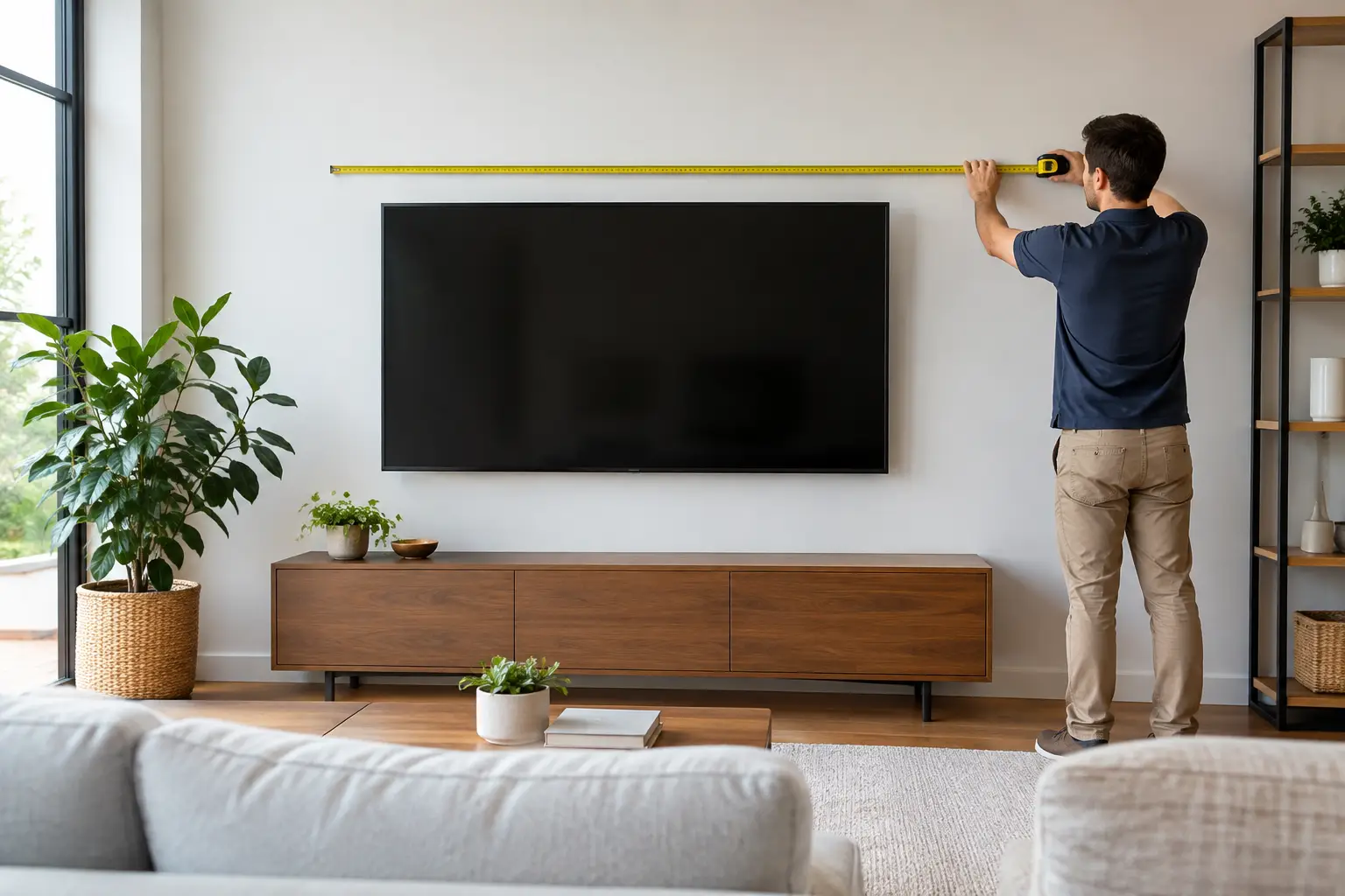 What TV Size Fits a Wall Before You Mount?